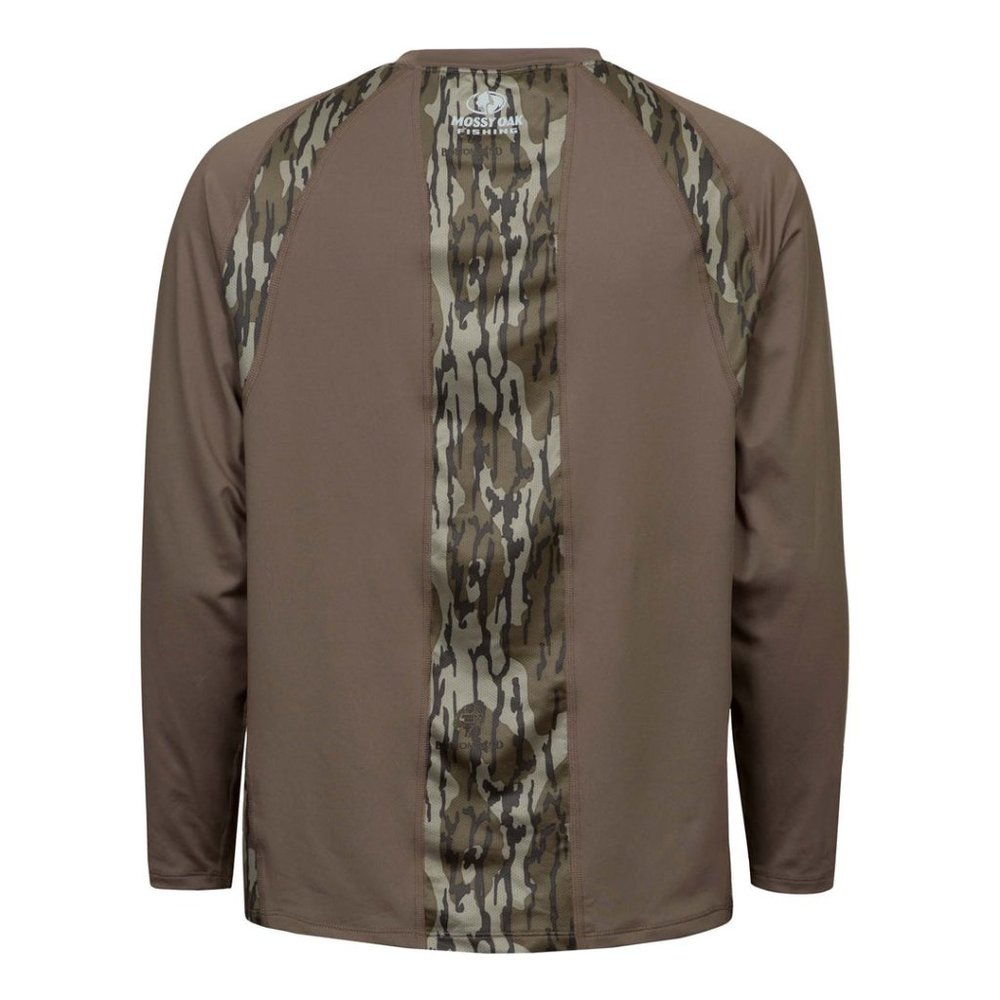 MOSSY OAK MEN'S LONG SLEEVE FISHING TECH SHIRT IN BRANCH SIZE XL - Picture 2 of 8